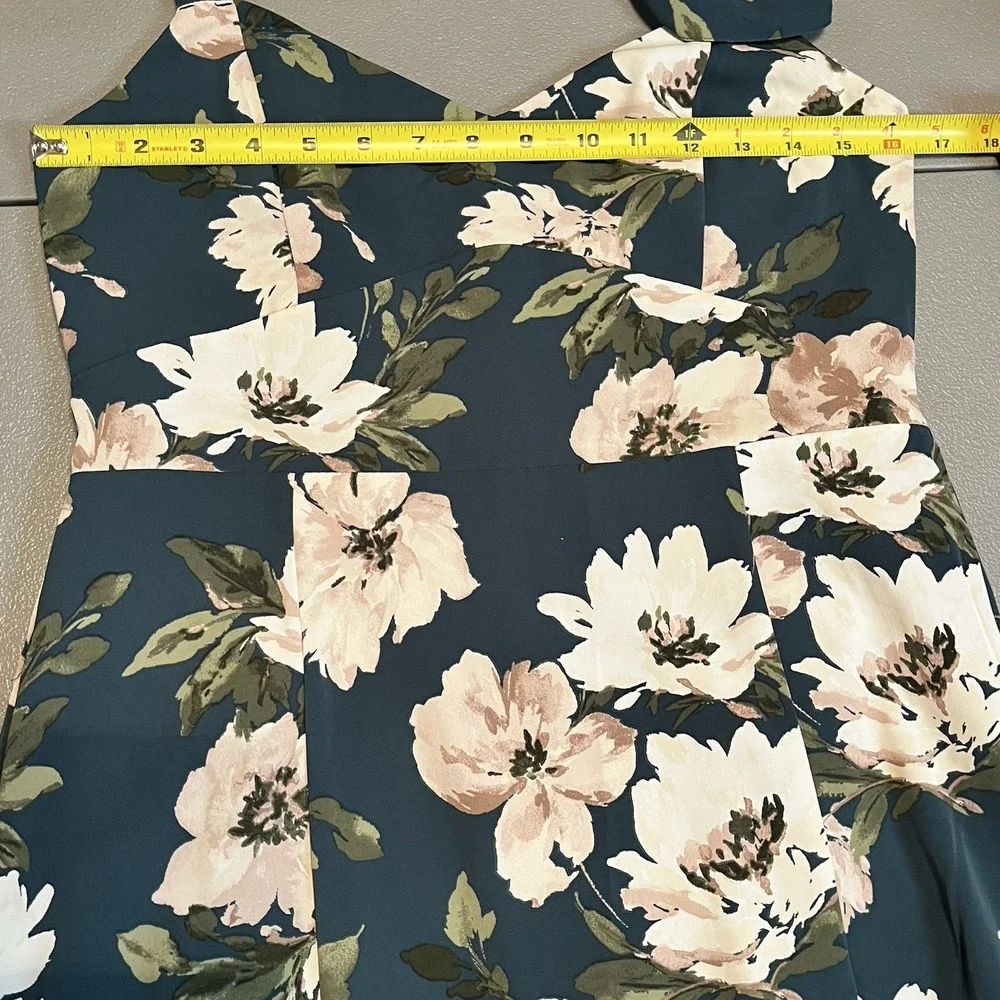 Abercrombie & Fitch Drama Tiered Romantic Maxi Dress Floral Empire waist NWT